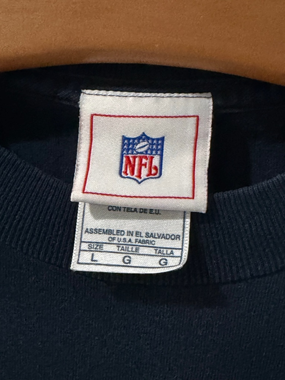 Vintage NFL Chicago Bears Collage Football Shirt Large Bin 1 - Picture 3 of 5